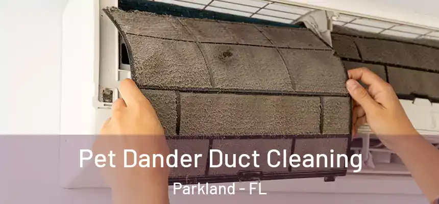 Pet Dander Duct Cleaning Parkland - FL