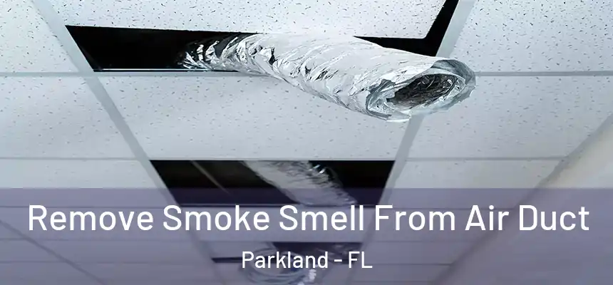  Remove Smoke Smell From Air Duct Parkland - FL